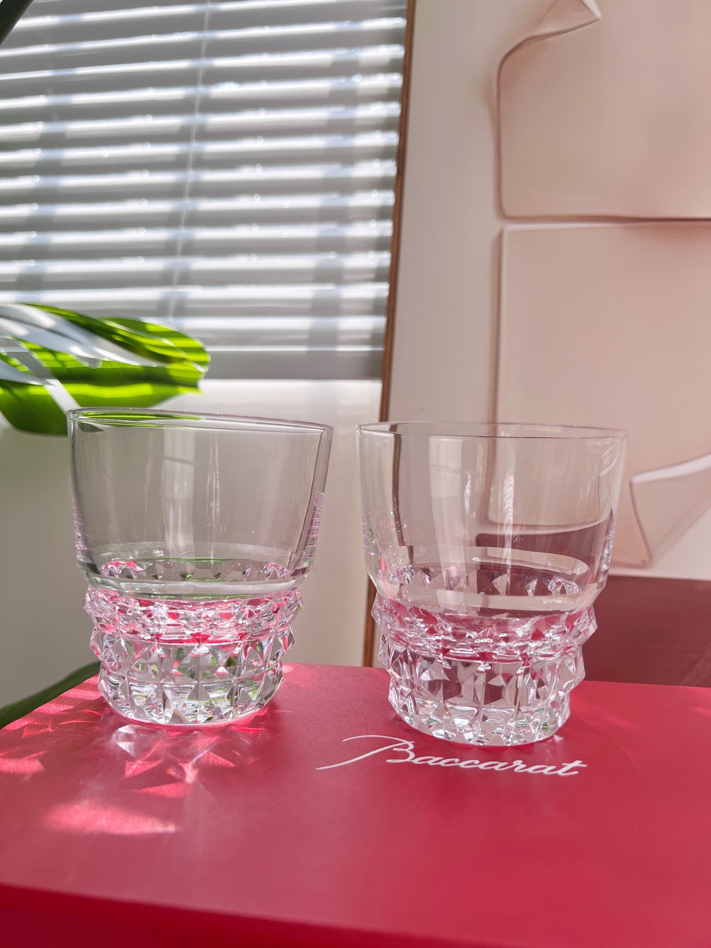 Baccarat LOUXOR Whiskey Glass Set - Luxurious Crystal Design