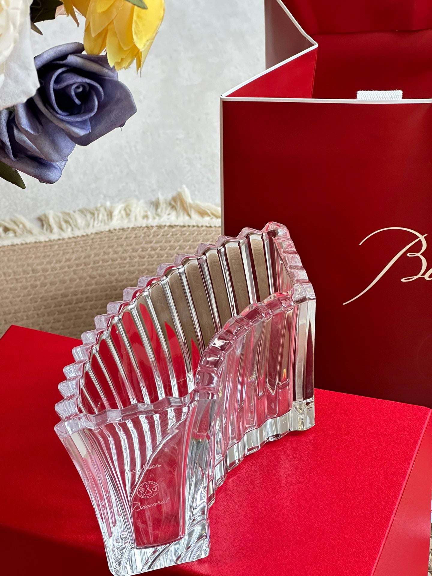 Baccarat Mille Nuits Infinite Crystal Vase (1-piece)