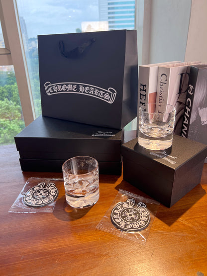 Chrome Hearts x Baccarat Collaboration – Limited Edition Crystal Tumblers