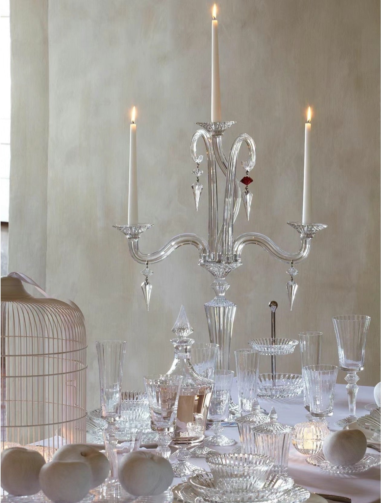 Baccarat Mille Nuits Candelabra - The Epitome of Elegance and Tradition