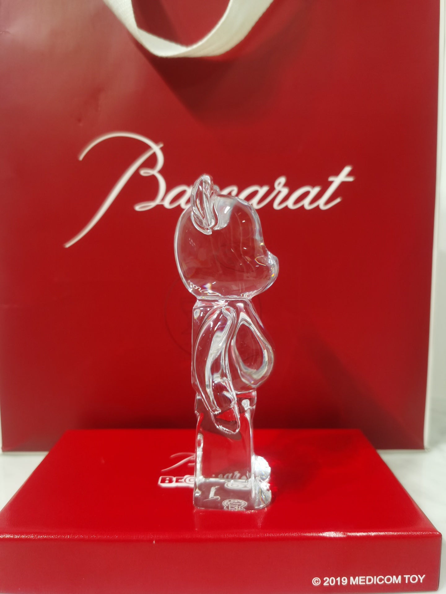 Bearbrick x Baccarat Paris Limited Edition 200% Crystal Bear