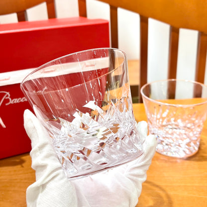 Baccarat GLORIA Angel Wings Crystal Glass Set (2 Pieces) - Clear