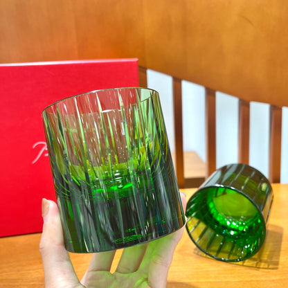 Baccarat Harmonie Crystal Tumblers Set (2-Piece) - Green