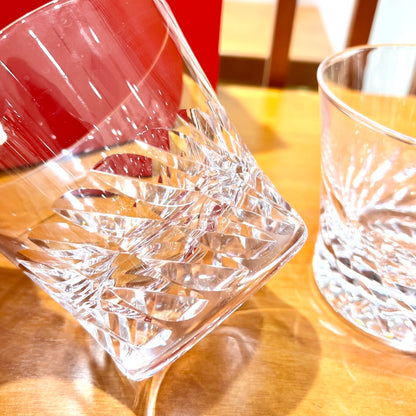 Baccarat GLORIA Angel Wings Crystal Glass Set (2 Pieces) - Clear