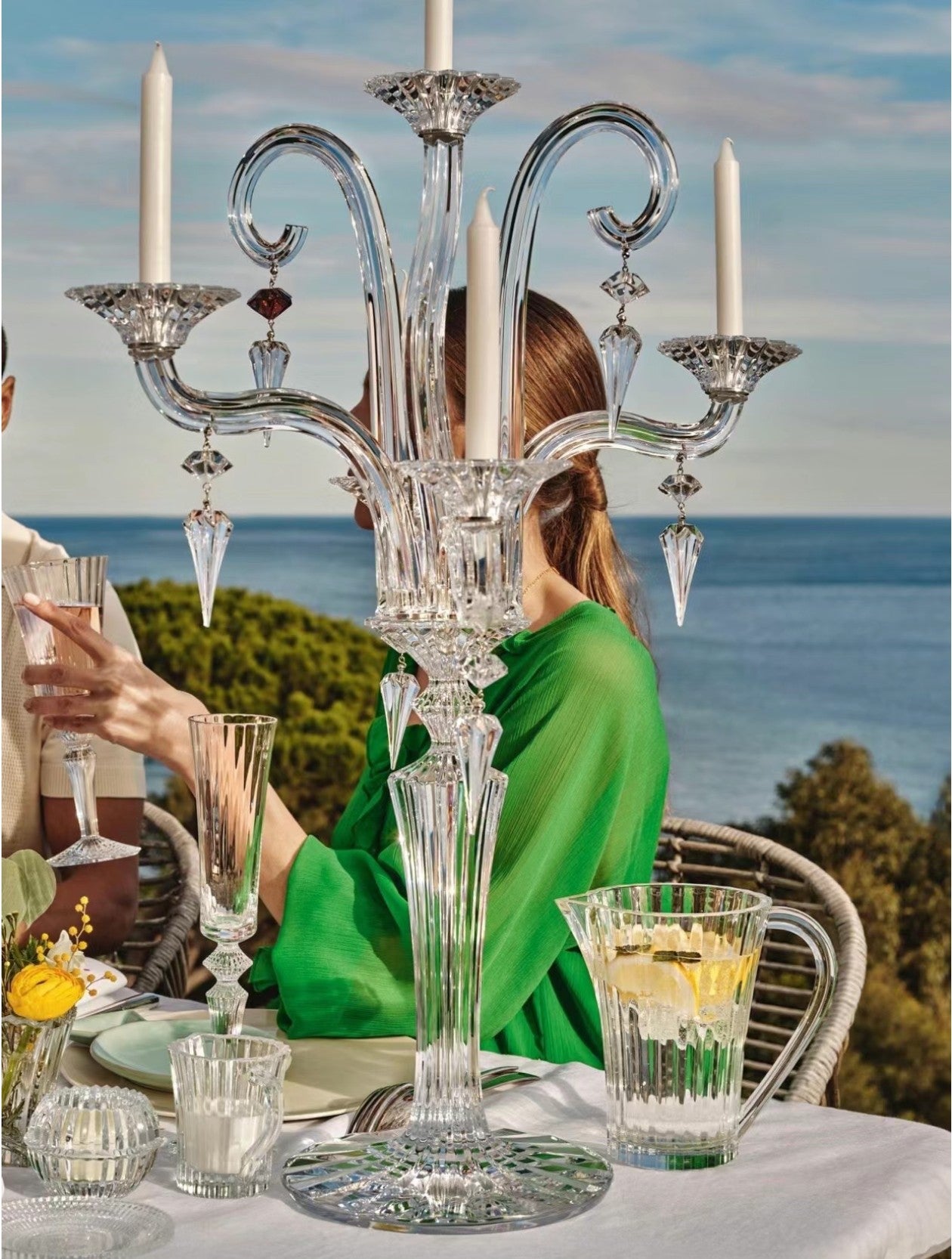 Baccarat Mille Nuits Candelabra - The Epitome of Elegance and Tradition