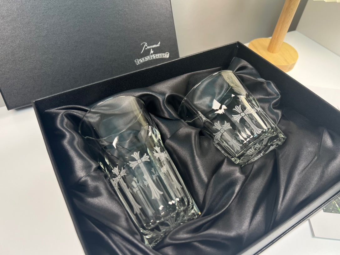 Chrome Hearts x Baccarat Crystal Glass Set - Exclusive Designer Collaboration