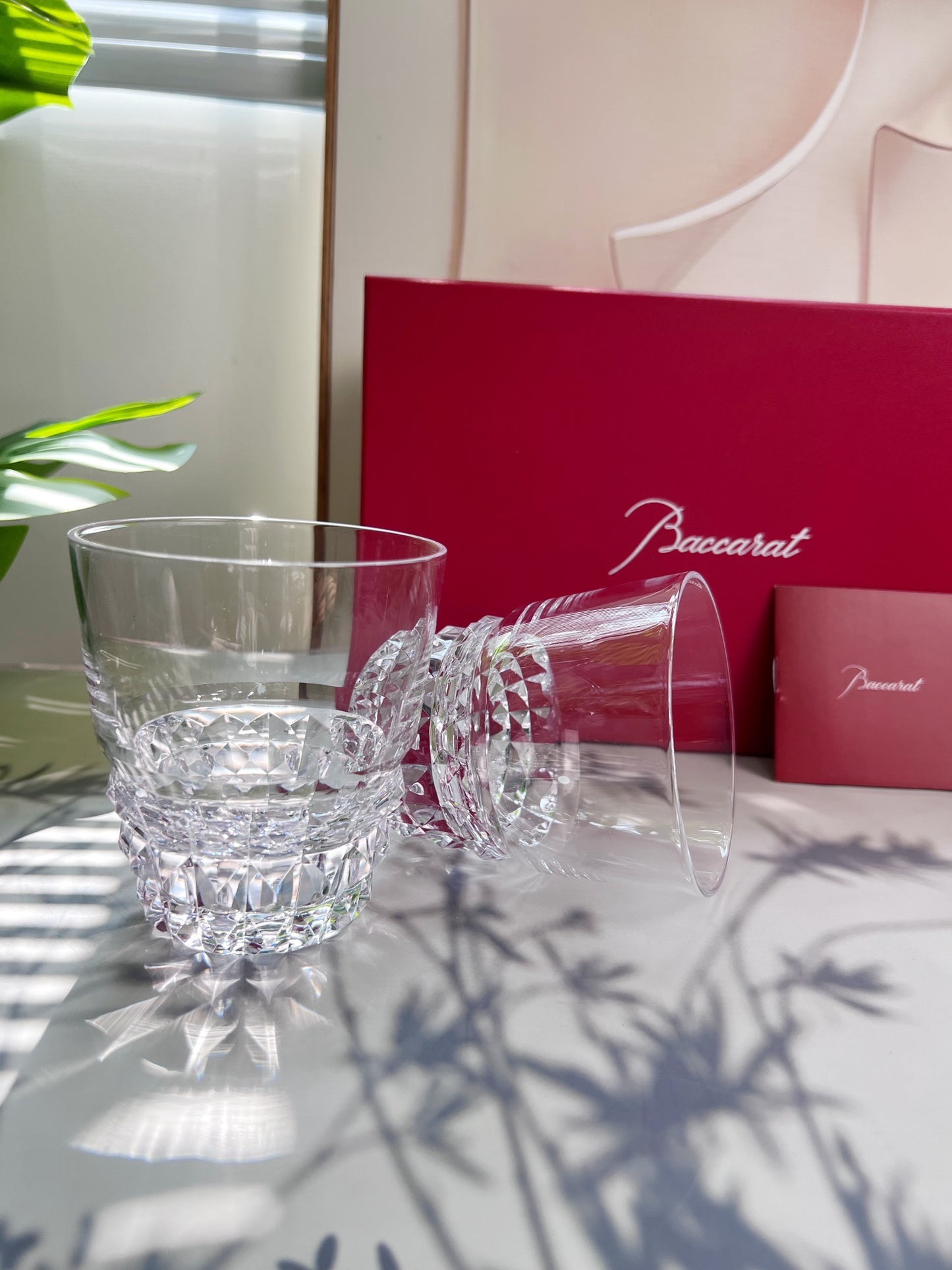 Baccarat LOUXOR Whiskey Glass Set - Luxurious Crystal Design