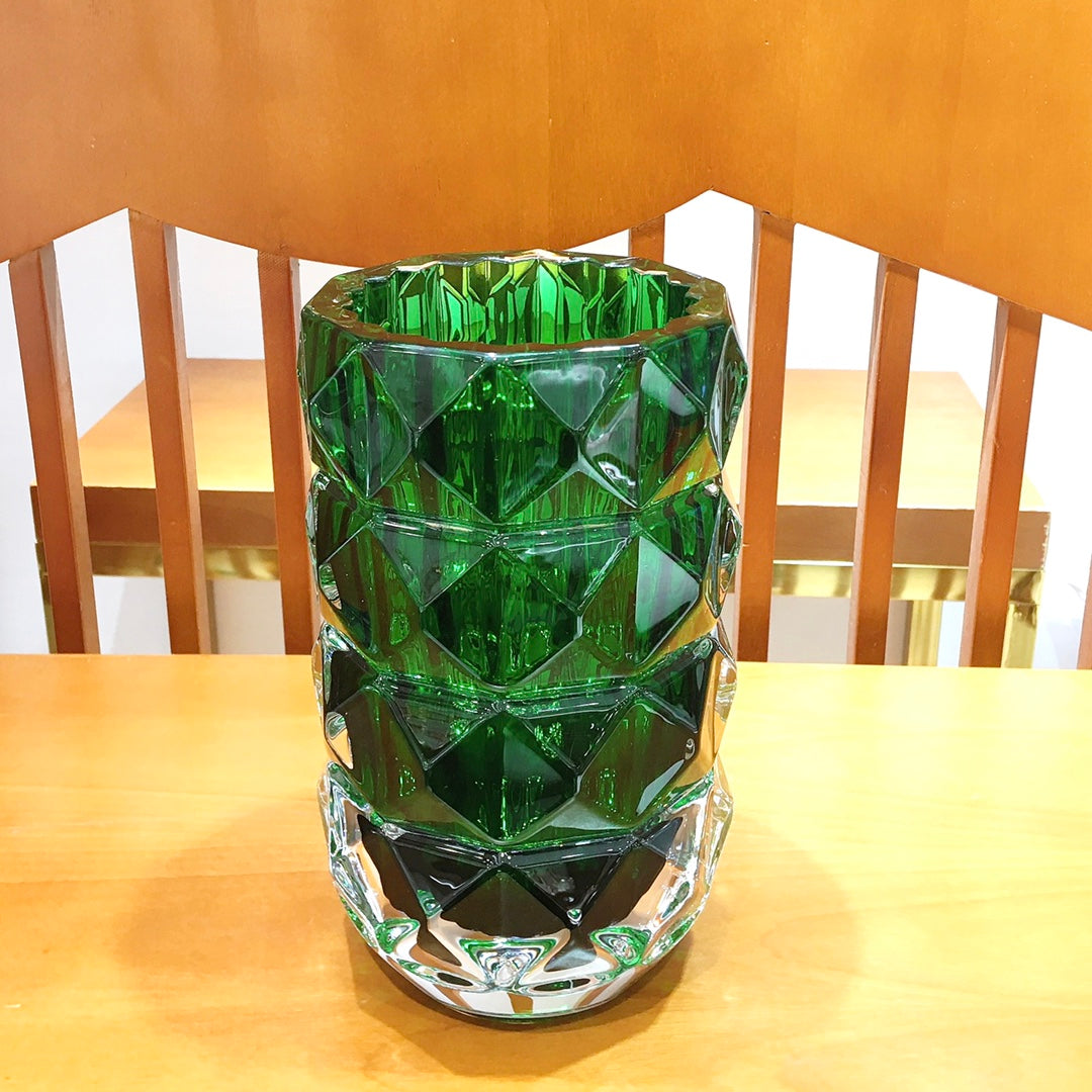 Baccarat LOUXOR Crystal Vase Collection – 6 Color Options