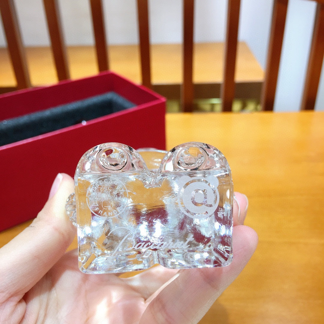 Bearbrick x Baccarat Paris Limited Edition 200% Crystal Bear