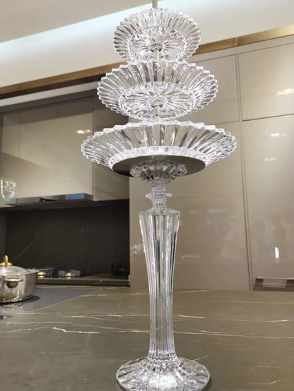 Baccarat Mille Nuits High Crystal Dessert Stand