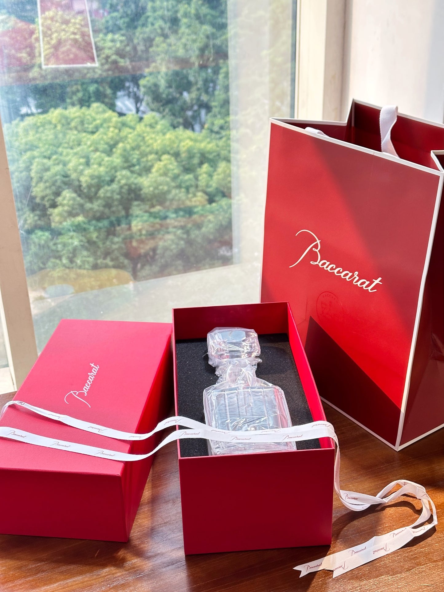 Baccarat Harcourt Whiskey Crystal Decanter