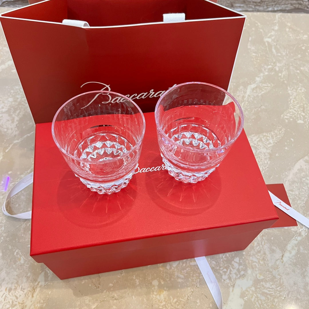 Baccarat LOUXOR Whiskey Glass Set - Luxurious Crystal Design