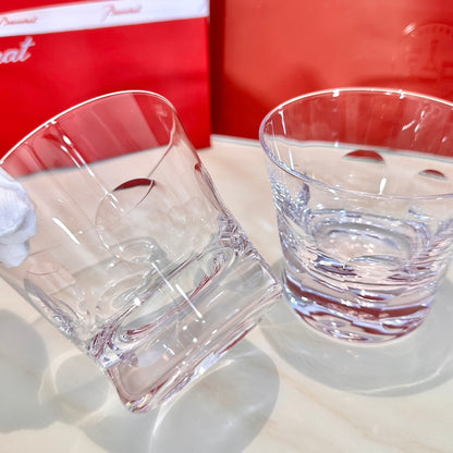 Baccarat BELUGA Whiskey Crystal Tumbler Set