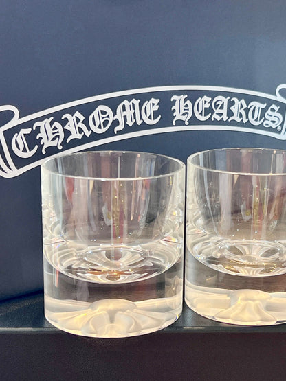 Chrome Hearts x Baccarat Collaboration – Limited Edition Crystal Tumblers