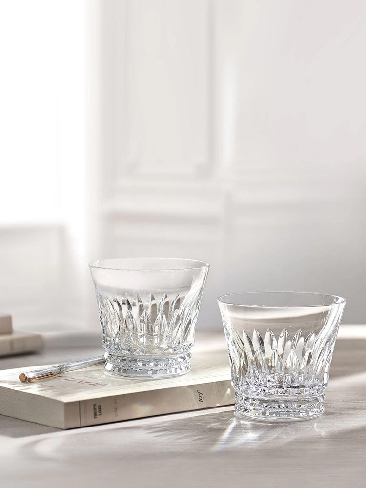 Baccarat Crystal Whiskey Glass Set - Perfect for Couples