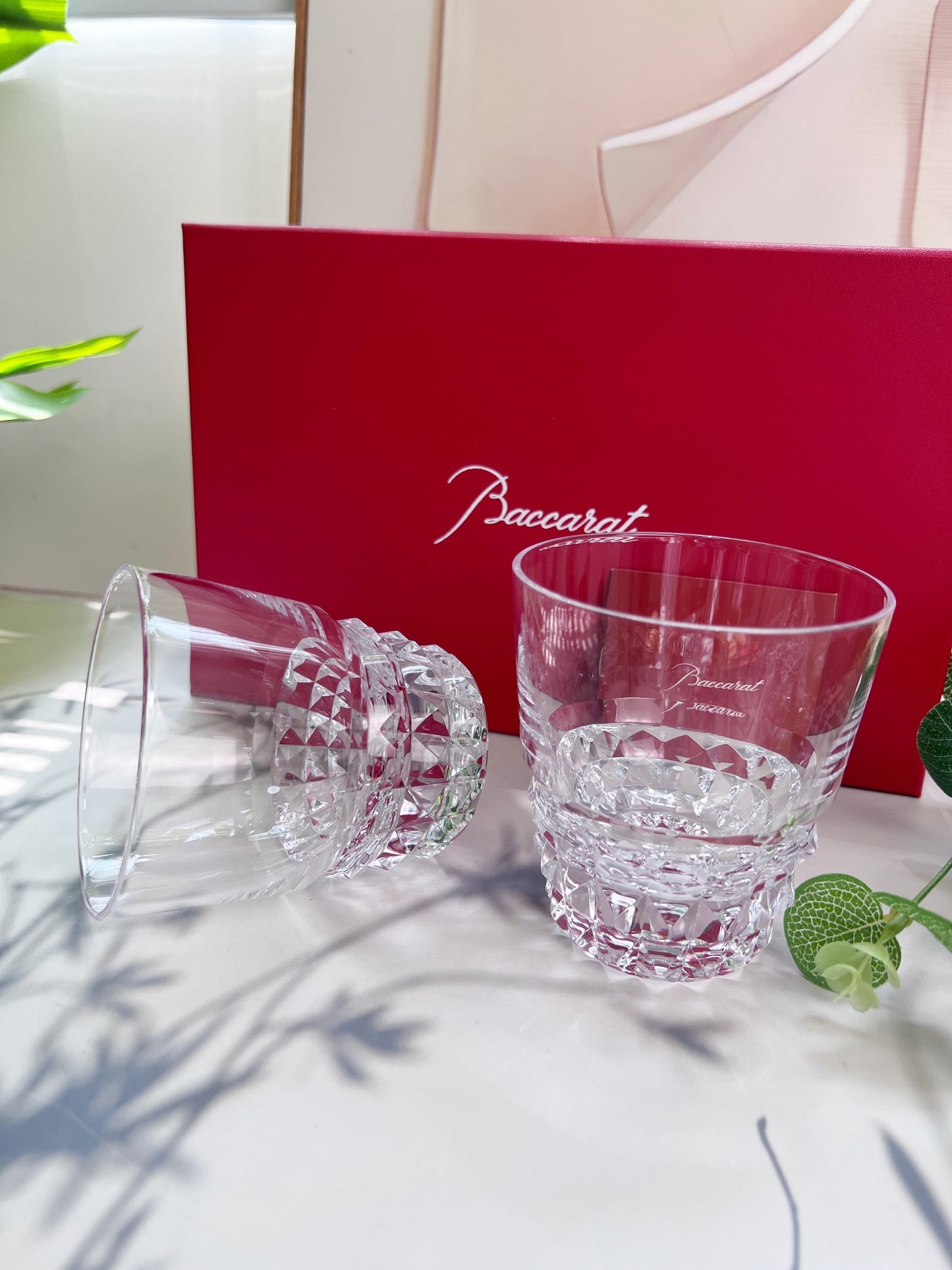 Baccarat LOUXOR Whiskey Glass Set - Luxurious Crystal Design