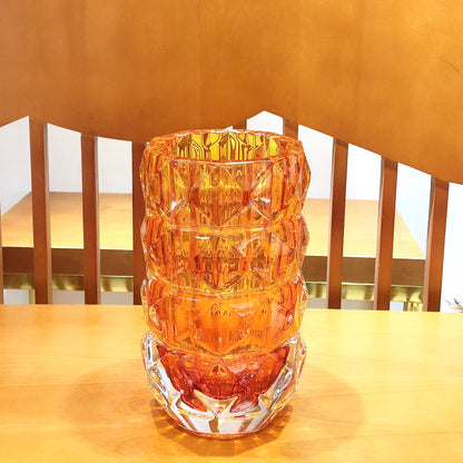 Baccarat LOUXOR Crystal Vase Collection – 6 Color Options