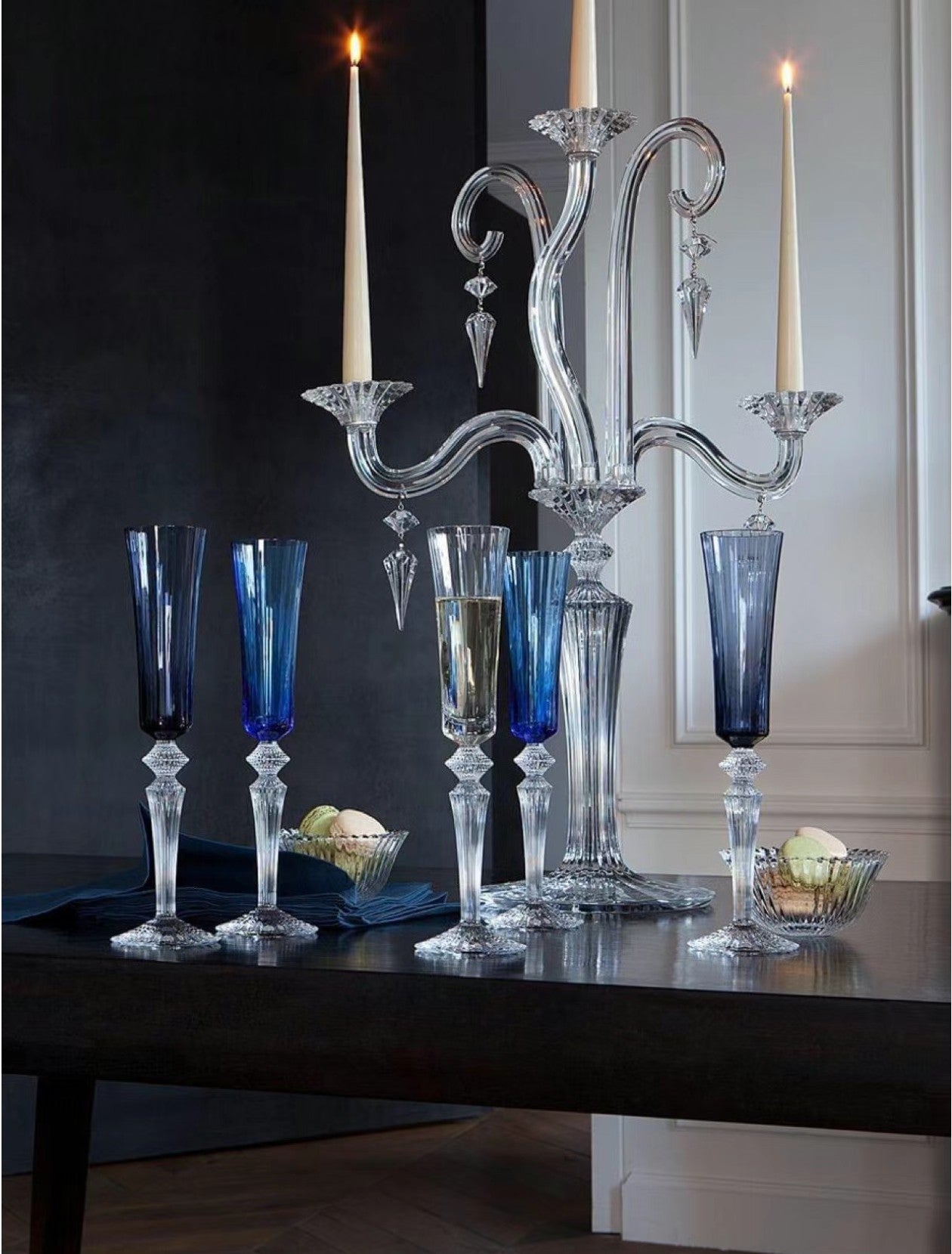 Baccarat Mille Nuits Candelabra - The Epitome of Elegance and Tradition