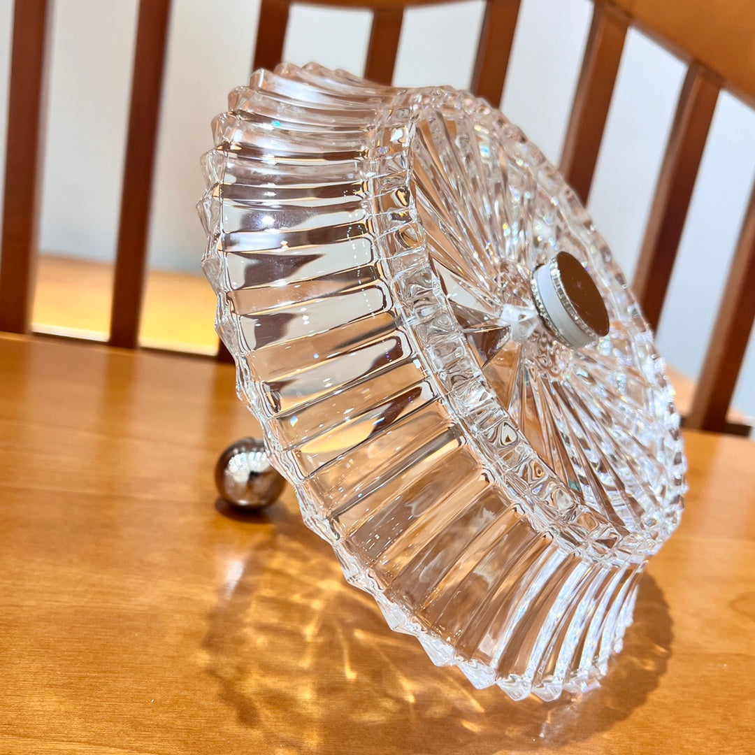 Baccarat Crystal Decorative Serving Plate