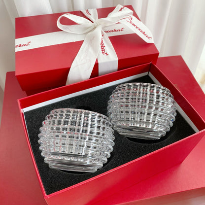 Baccarat EYE Collection Crystal Candleholder - Party Edition (2-piece)