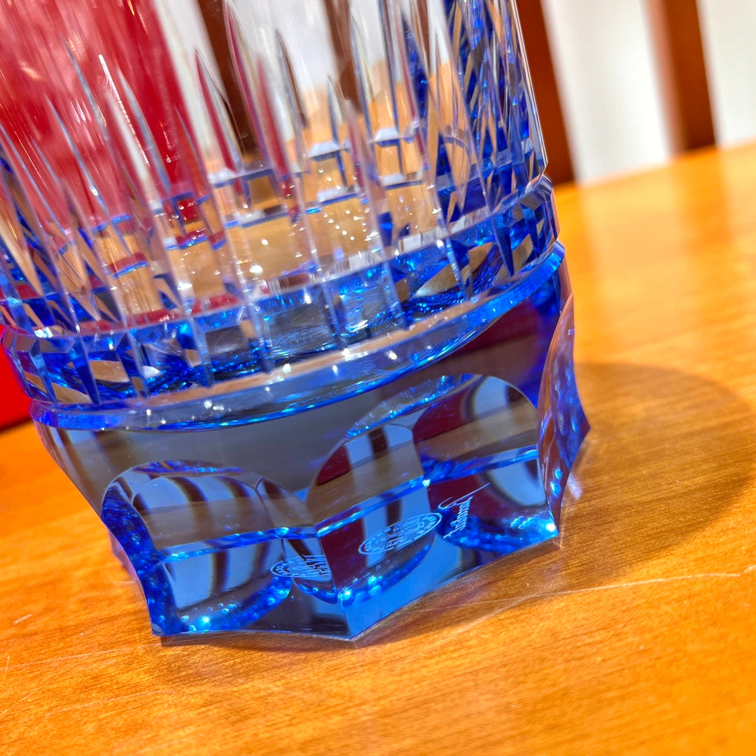 Baccarat Harmonie Crystal Tumblers Set (2-Piece) - Blue