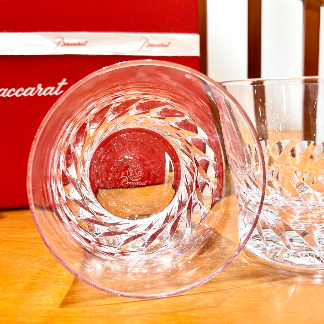 Baccarat GLORIA Angel Wings Crystal Glass Set (2 Pieces) - Clear