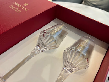 Louis XIII Baccarat Crystal Glass Set - "Facets of Louis XIII"