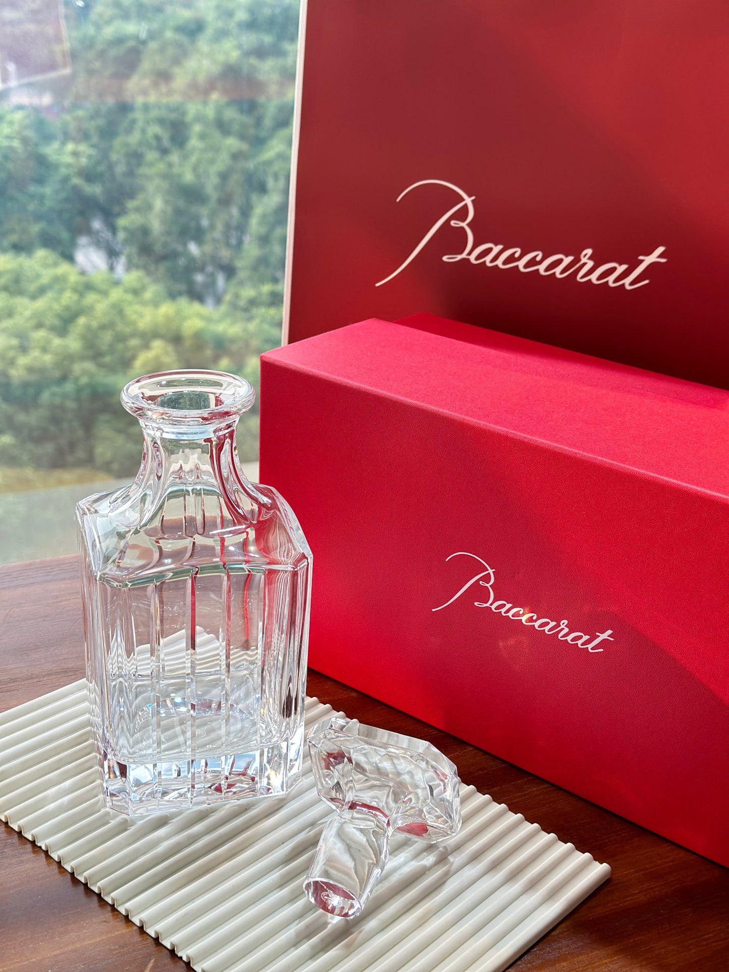 Baccarat Harcourt Whiskey Crystal Decanter