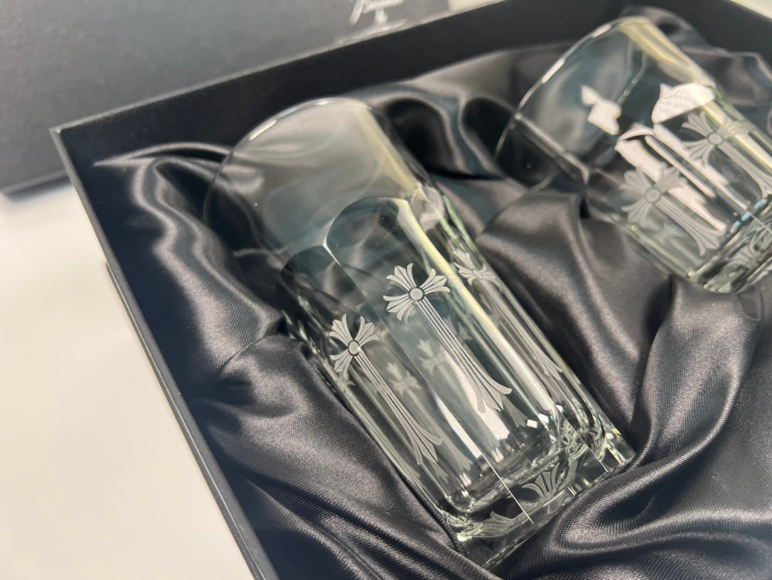 Chrome Hearts x Baccarat Crystal Glass Set - Exclusive Designer Collaboration