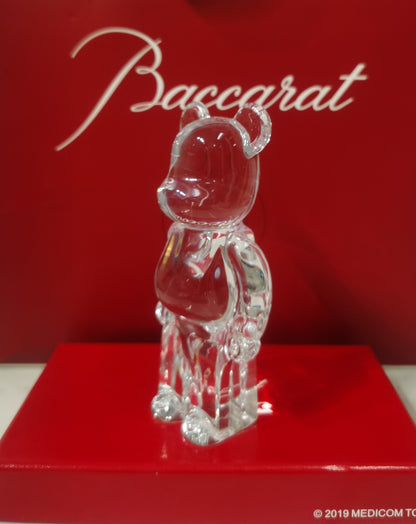 Bearbrick x Baccarat Paris Limited Edition 200% Crystal Bear