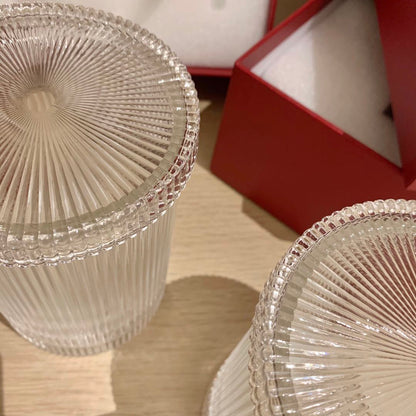 Baccarat x Virgil Abloh Limited Edition Crystal Straw Cup - "Crystal Clear" Collection