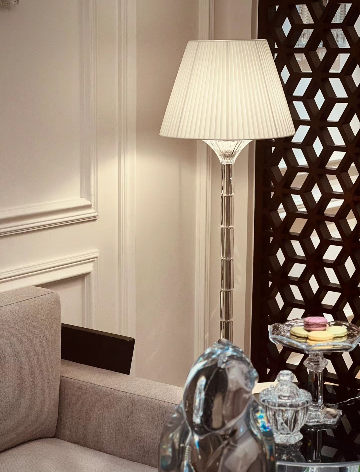 Baccarat x Versace Crystal Floor Lamp – Modern Luxury Lighting