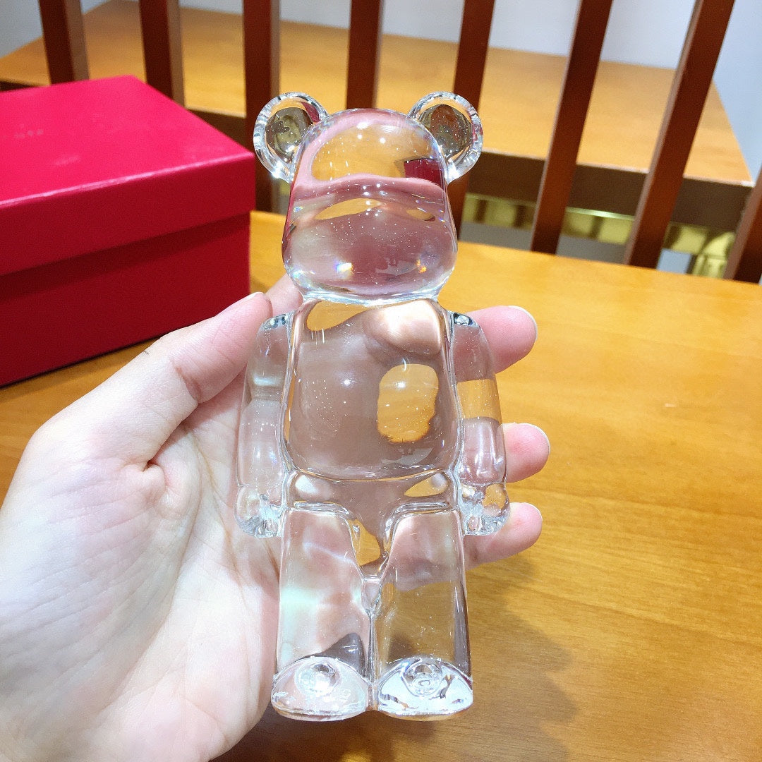 Bearbrick x Baccarat Paris Limited Edition 200% Crystal Bear