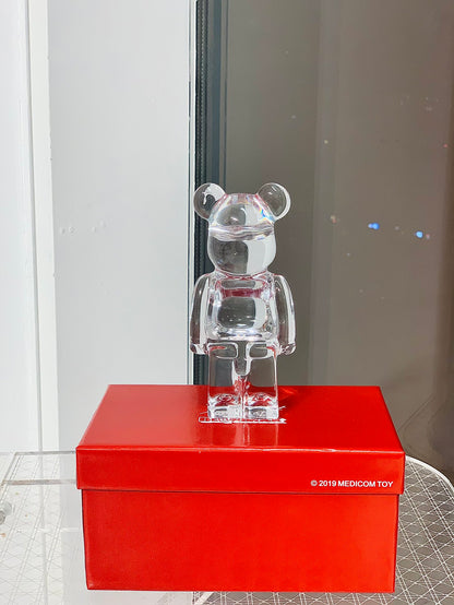 Bearbrick x Baccarat Paris Limited Edition 200% Crystal Bear