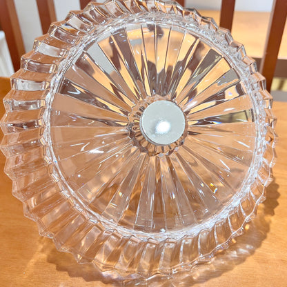 Baccarat Crystal Decorative Serving Plate