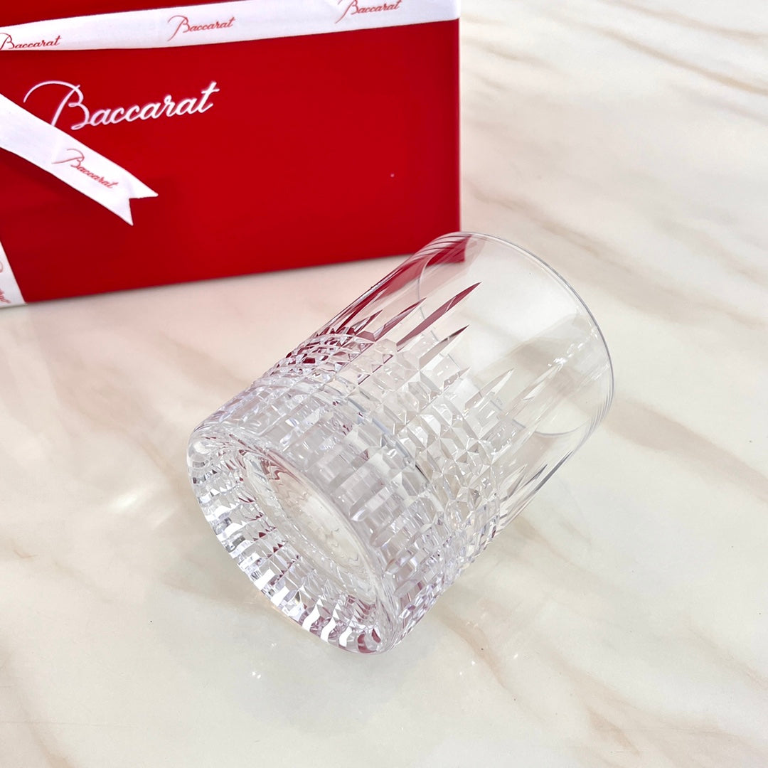 Baccarat Nancy Collection Whiskey Crystal Glasses (Set of 2) - Clear