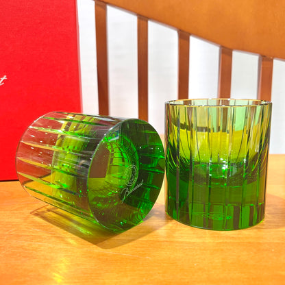 Baccarat Harmonie Crystal Tumblers Set (2-Piece) - Green