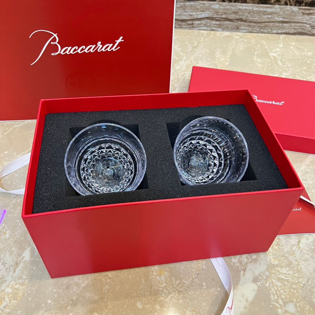 Baccarat LOUXOR Whiskey Glass Set - Luxurious Crystal Design