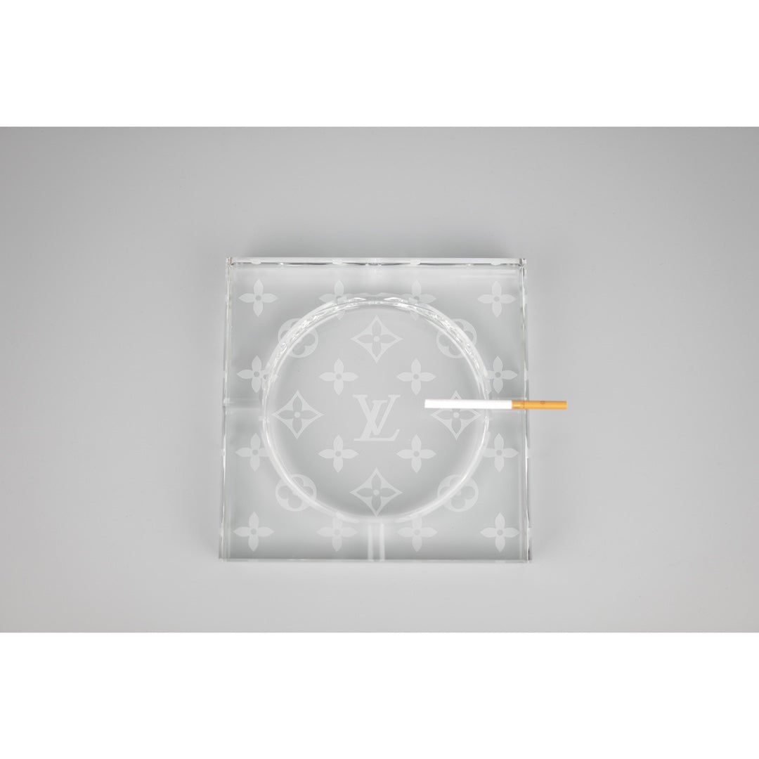 Louis Vuitton x Baccarat Crystal Ashtray – Limited Edition Luxe Home Decor