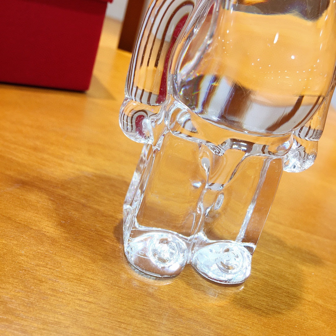 Bearbrick x Baccarat Paris Limited Edition 200% Crystal Bear