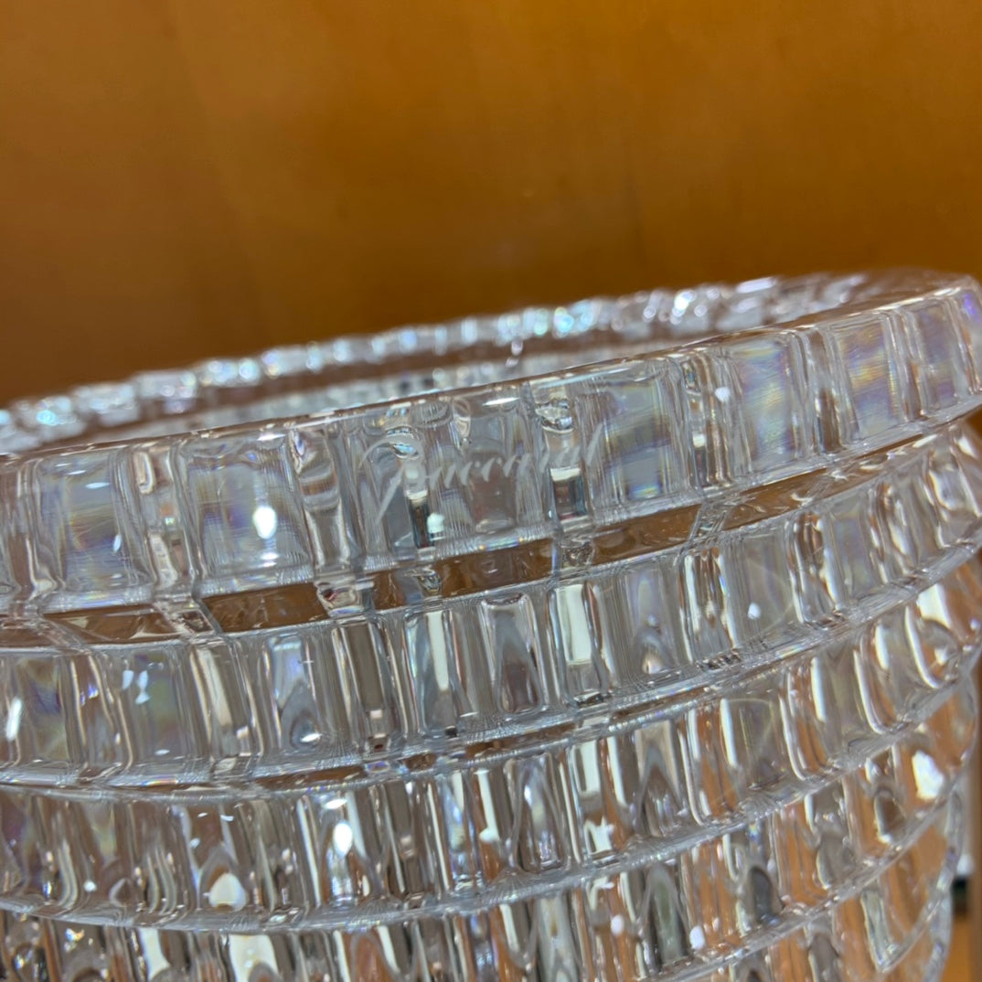 Baccarat EYE Series Clear Crystal Vase