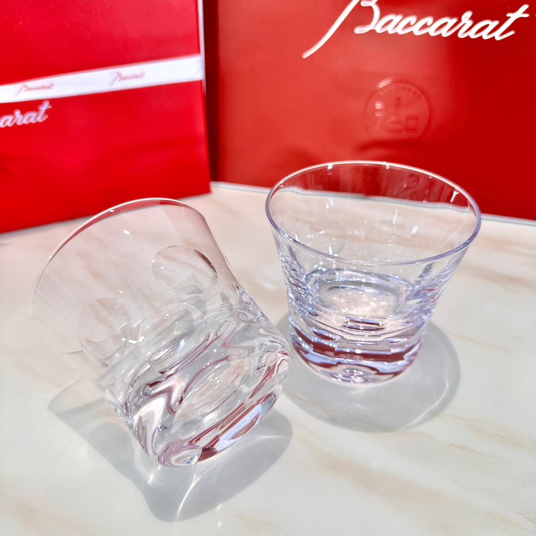 Baccarat BELUGA Whiskey Crystal Tumbler Set