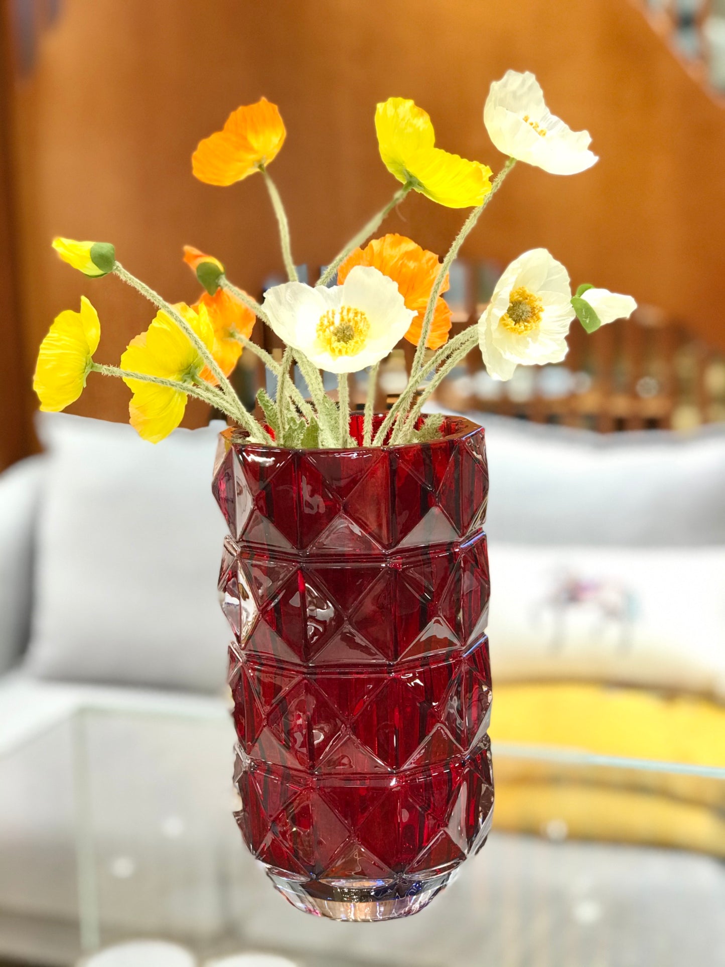 Baccarat LOUXOR Crystal Vase Collection – 6 Color Options