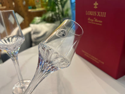 Louis XIII Baccarat Crystal Glass Set - "Facets of Louis XIII"