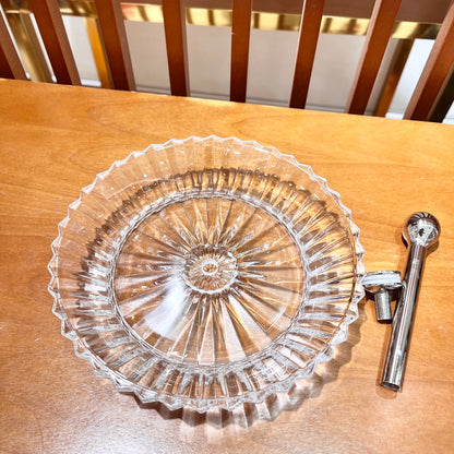 Baccarat Crystal Decorative Serving Plate