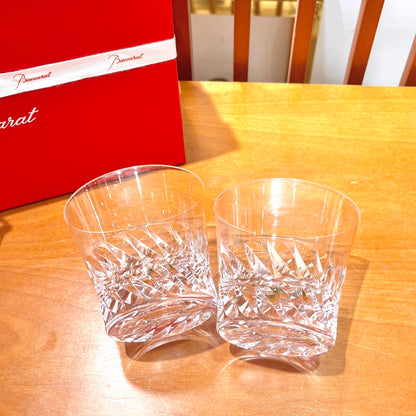 Baccarat GLORIA Angel Wings Crystal Glass Set (2 Pieces) - Clear