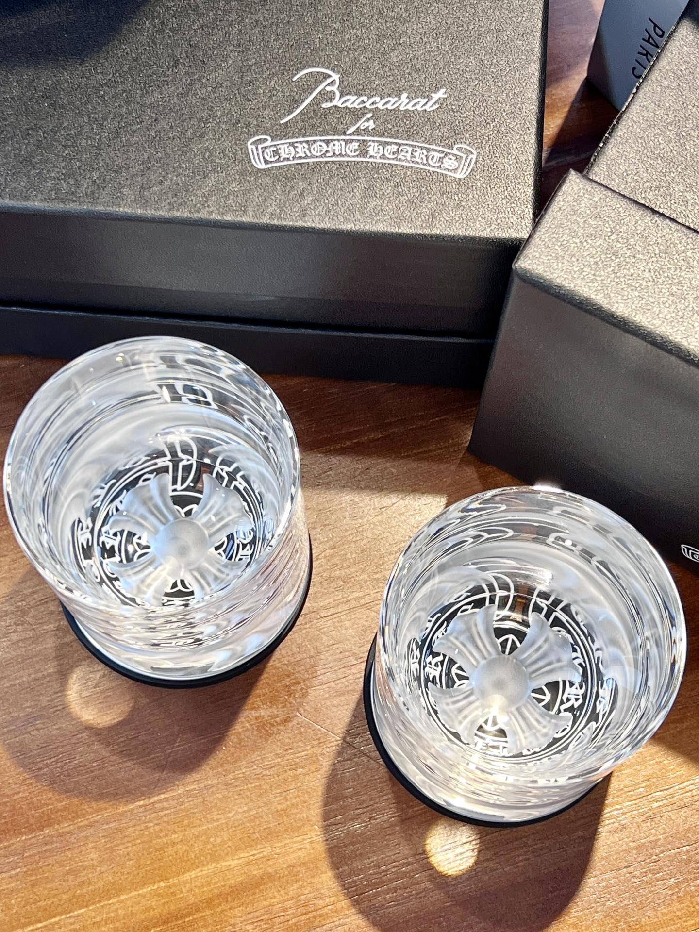 Chrome Hearts x Baccarat Collaboration – Limited Edition Crystal Tumblers