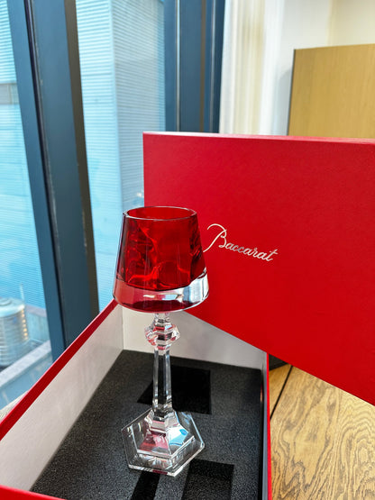 Baccarat Harcourt "Fire of My Heart" Crystal Candle Holder