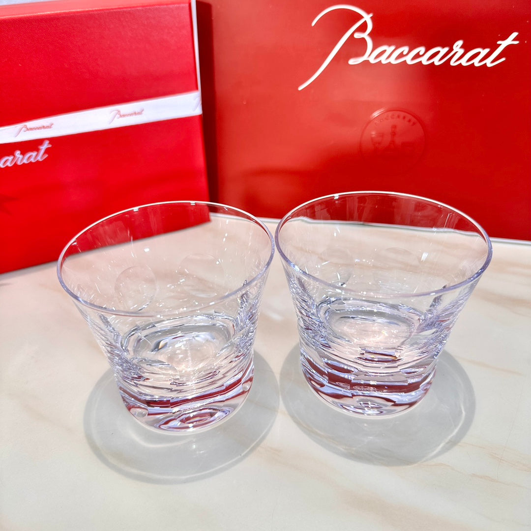 Baccarat BELUGA Whiskey Crystal Tumbler Set