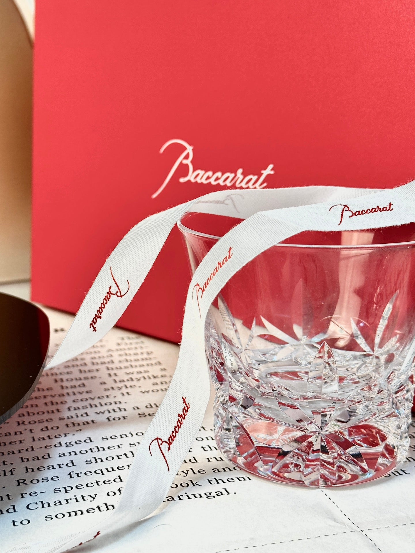 Baccarat Brilliant 2023 Annual Edition Crystal Whiskey Glasses (Set of 2)